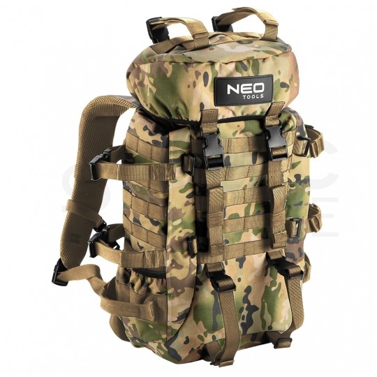 Plecak survivalowy, turystyczny 30L 600D camo NEO 84-325
