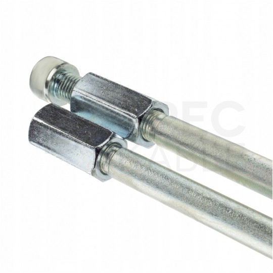 Pobijak gwintowany ocynkowany do wbijania uziomów