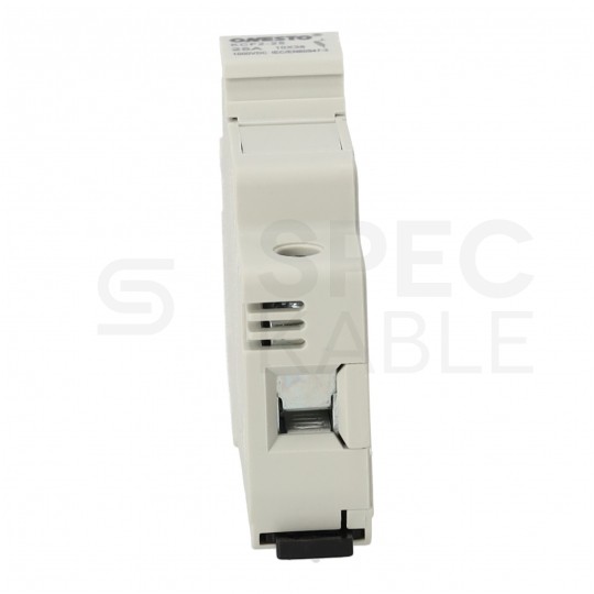 Podstawa bezpiecznikowa 25A 1-biegunowa 1P (1000V DC) 1-modułowa na wkładki 10x38mm ONESTO