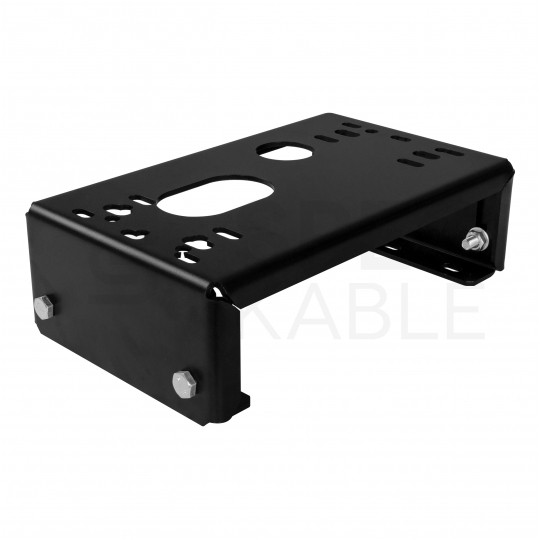 Podstawa pod napędy do bram przesuwnych czarna