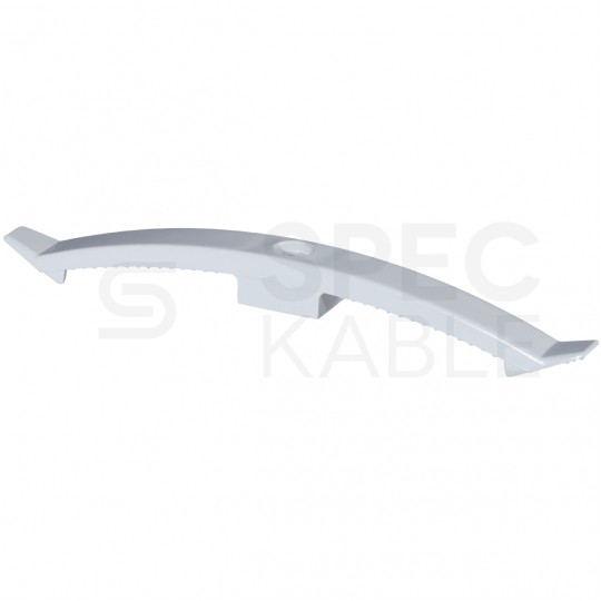 Podwójna obejma zaciskowa FT10 do 10 kabli 50szt fi:6mm bezhalogenowy szary F-TRONIC