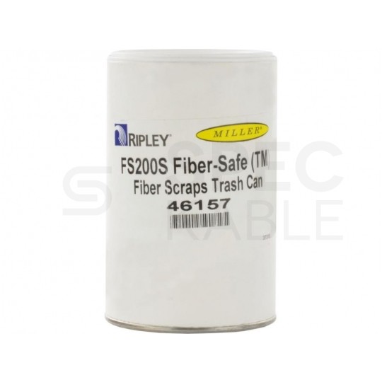 Pojemnik na odpadki włókna światłowodowego