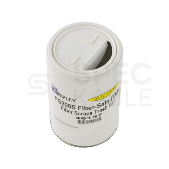 Pojemnik na odpadki włókna światłowodowego