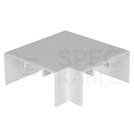 Pokrywa łącząca Łącznik kątowy "L" do kanału parapetowego BKK 100x50mm NEKU