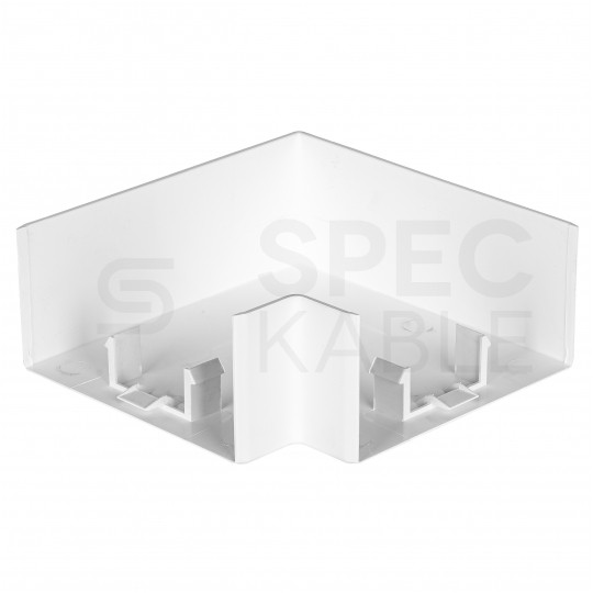 Pokrywa łącząca Łącznik kątowy "L" do kanału parapetowego BKK 100x50mm NEKU