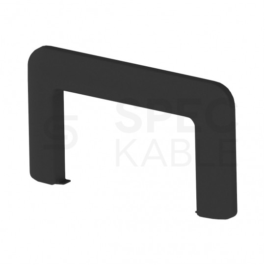 Pokrywa przepustowa do kanału parapetowego PK czarny 90x55mm KOPOS