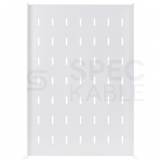 Półka regulowana do szafy RACK 19" 1U 650mm szara