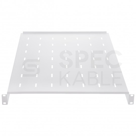 Półka regulowana do szafy RACK 19" 1U 650mm szara