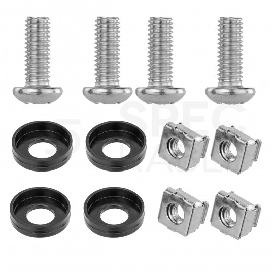 Półka stała do szafy RACK 10" 1U 150mm czarna