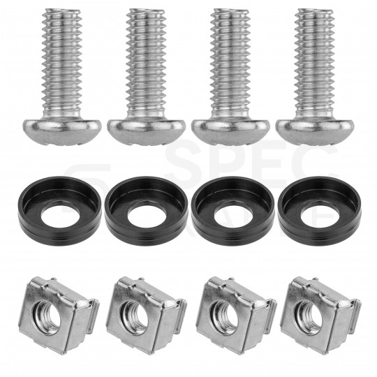 Półka stała do szafy RACK 19" 1U 250mm czarna