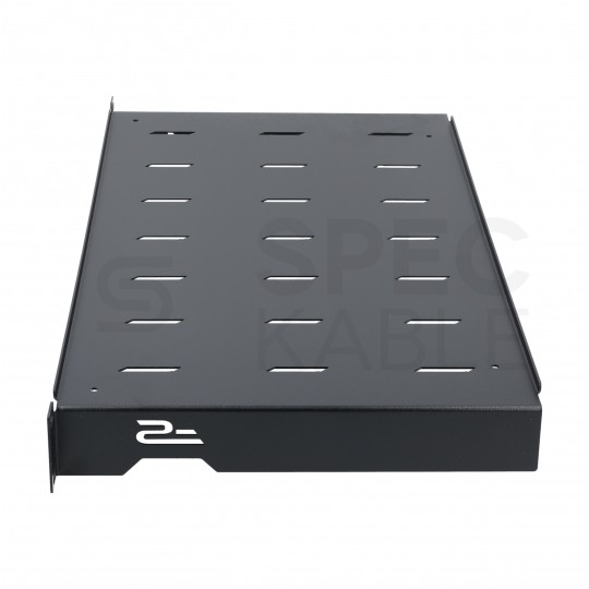 Półka stała do szafy RACK 19" 1U 250mm czarna