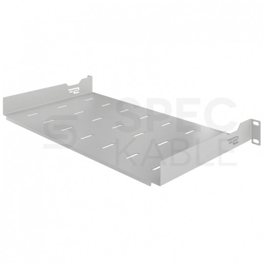 Półka stała do szafy RACK 19" 1U 250mm szara