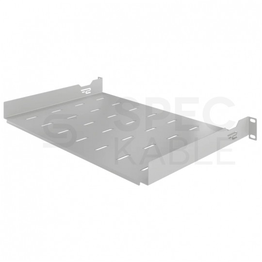 Półka stała do szafy RACK 19" 1U 300mm szara