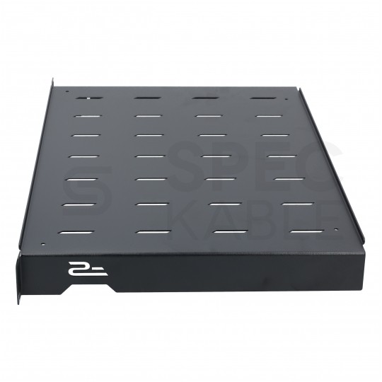 Półka stała do szafy RACK 19" 1U 350mm czarna