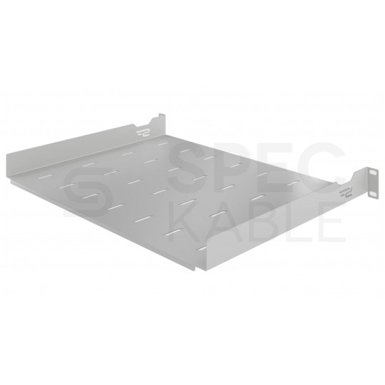 Półka stała do szafy RACK 19" 1U 350mm szara
