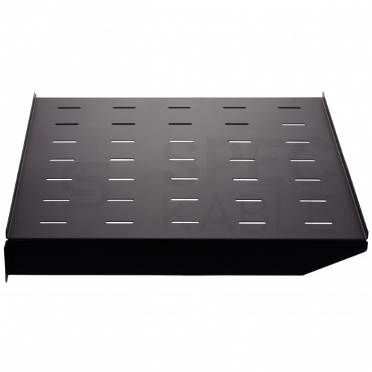 Półka stała do szafy RACK 19" 1U 400mm czarna