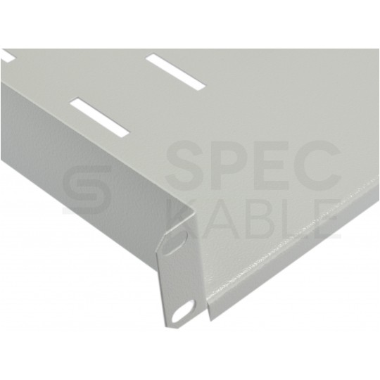 Półka stała do szafy RACK 19" 1U 400mm szara