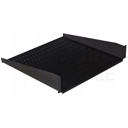 Półka stała do szafy RACK 19" 2U 350mm czarna
