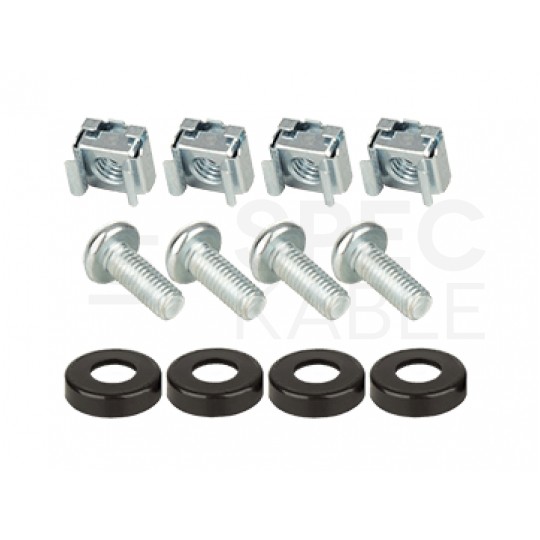 Półka wysuwana do szafy RACK 19" 1U 450mm z uchwytem czarna