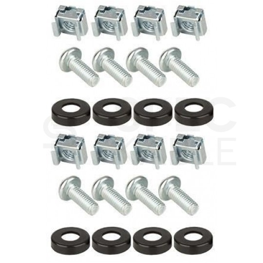 Półka wysuwana do szafy RACK 19" 1U 550mm z uchwytem czarna