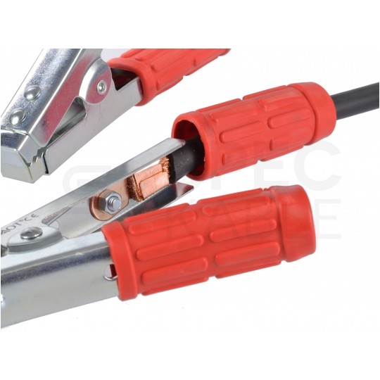 POLSKIE Kable przewody rozruchowe elastyczne w gumie mrozoodporne + worek gratis 100% Cu 35mm2 2x3m