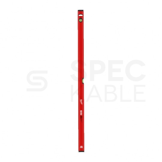 Poziomica aluminiowa SLIM 120cm (2 libelle) czerwona MILWAUKEE