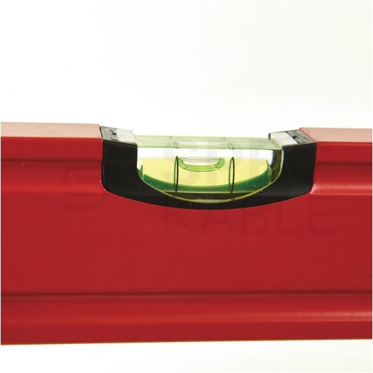 Poziomica aluminiowa SLIM 120cm (2 libelle) czerwona MILWAUKEE