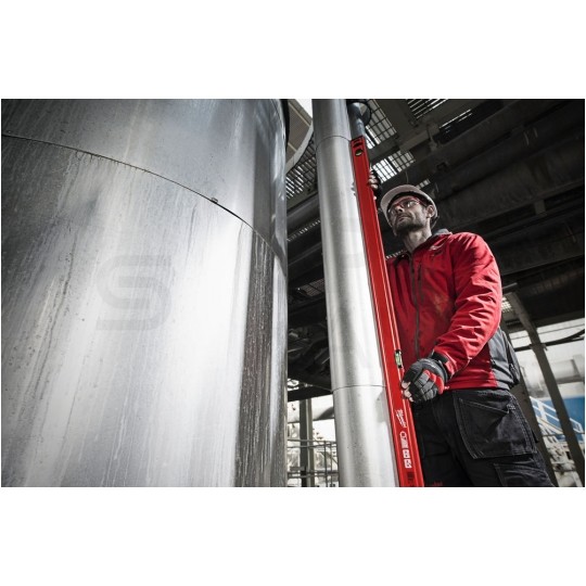 Poziomica aluminiowa SLIM 40cm (2 libelle) czerwona MILWAUKEE