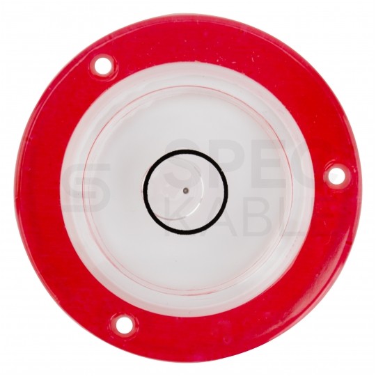 Poziomica MINI okrągła średnica 49mm stołowa blatowa MEDID