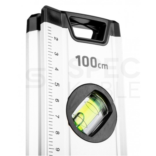 Poziomica Specjalna aluminiowa 100cm (5 libelli) do mierzenia wielu kątów NEO 71-124