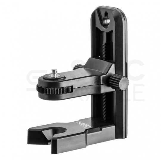 Poziomnica laserowa laser krzyżowy 15m samopoziomujący NEO 75-101 w zestawie ze statywem, etui i uchwytem magnetycznym