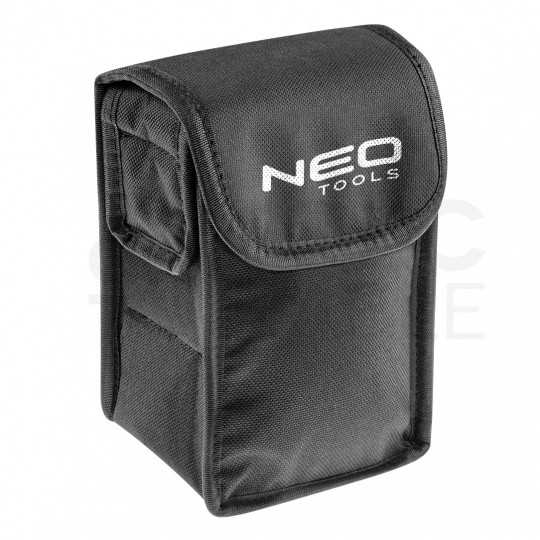 Poziomnica laserowa laser krzyżowy 15m samopoziomujący NEO 75-101 w zestawie ze statywem, etui i uchwytem magnetycznym