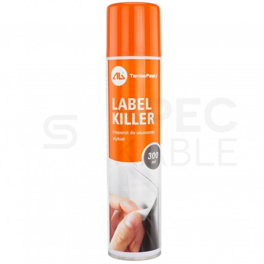 Preparat, spray do usuwania etykiet samoprzylepnych LABEL KILLER 300ml