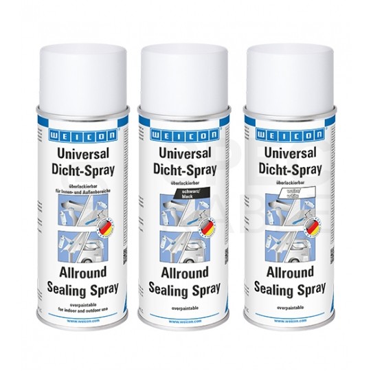 Preparat uszczelniający, uniwersalny uszczelniacz w sprayu do wielu powierzchni szary 400ml WEICON