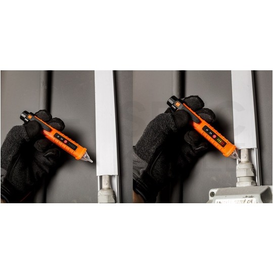 Próbnik napięcia 12-1000V z bezdotykowym detektorem NEO 94-007