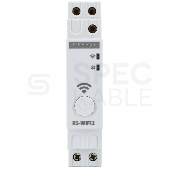 Programator czasowy wyłącznik cyfrowy TIMER Wi-Fi na szynę DIN TH35 SCHELINGER A26-RS-WIFI2