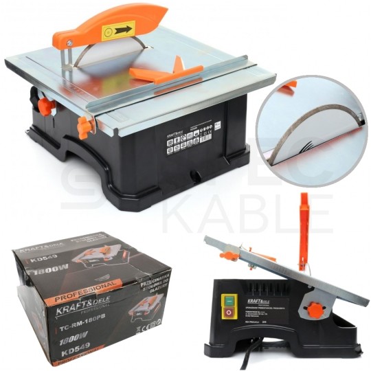 Przecinarka piła stołowa do glazury 1800W KD549 Kraft&Dele