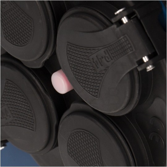 Przedłużacz budowlany zwijany na bębnie Rozgałęźnik na 4 gniazda [2P+Z] 230V IP44 na kablu OW 3x1,5mm2 25m HAND