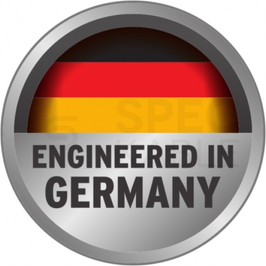 Przedłużacz elektryczny Listwa zasilająca antyprzepięciowa Super-Solid na 8 gniazd [2P+Z] z wyłącznikiem srebrna 2,5m Brennenstuhl