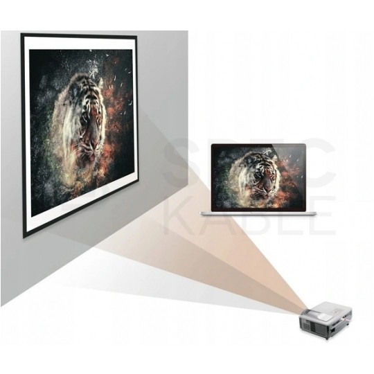 Przedłużacz VGA (D-Sub 15-pin) HD@60 (wtyk / gniazdo) szary 3m