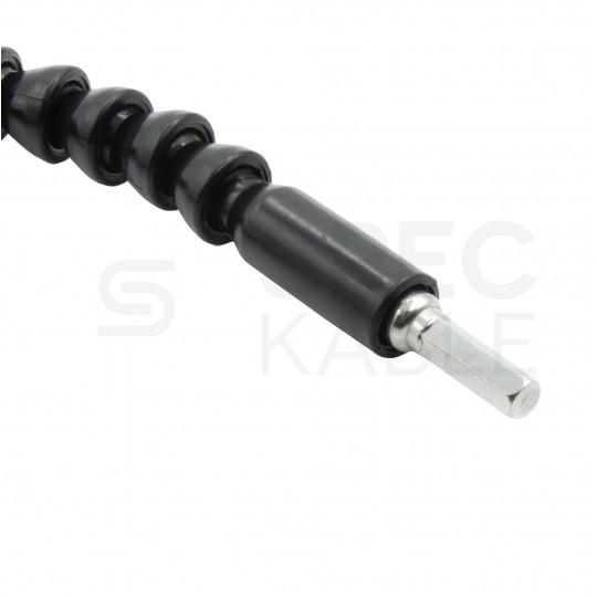 Przedłużka elastyczna do bitów 1/4" 300mm kraft&dele