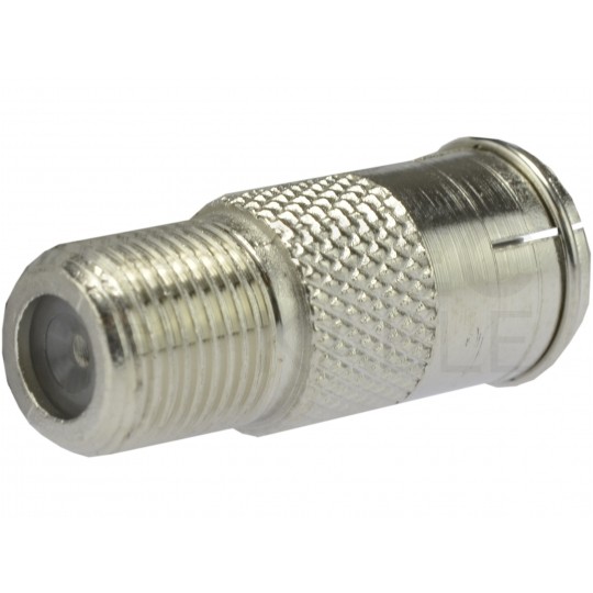 Przejście Łącznik antenowy F (gniazdo) / IEC TV (gniazdo) opakowanie 100szt