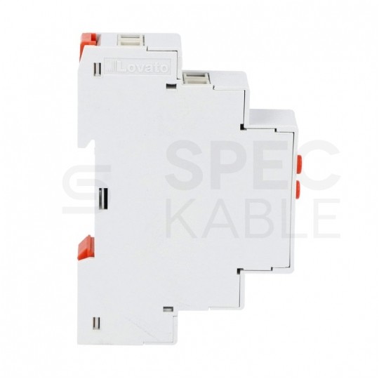 Przekaźnik czasowy (0,06s - 180s) 24-240V 5A z opóźnionym odpadaniem 1-modułowy TMD LOVATO