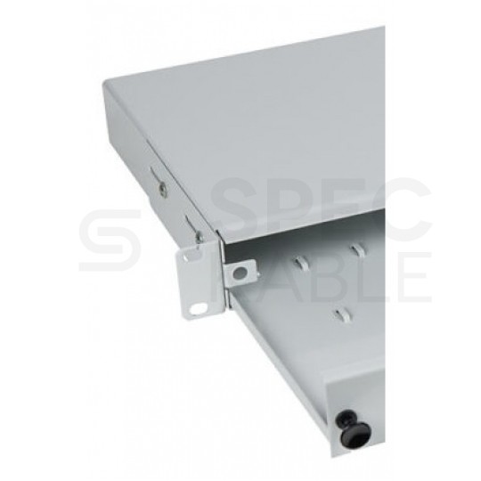 Przełącznica światłowodowa FO 12xSC duplex RACK 19" 1U wysuwalna szara PFOT
