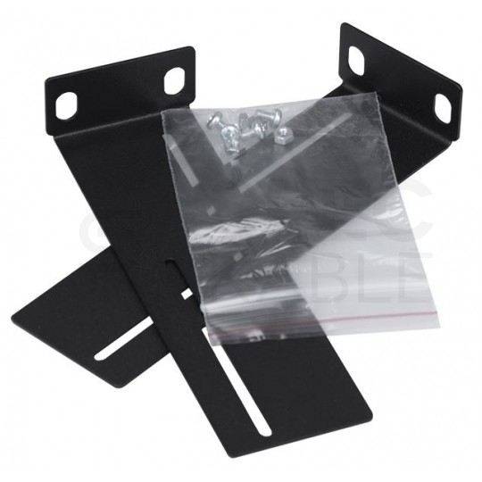 Przełącznica światłowodowa FO 12xSC simplex RACK 19" 1U wysuwana czarna