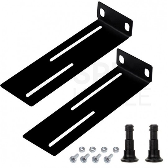 Przełącznica światłowodowa FO 24xSC simplex RACK 19" 1U wysuwana czarna