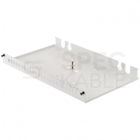 Przełącznica światłowodowa FO 24xSC simplex RACK 19" 1U wysuwana szara