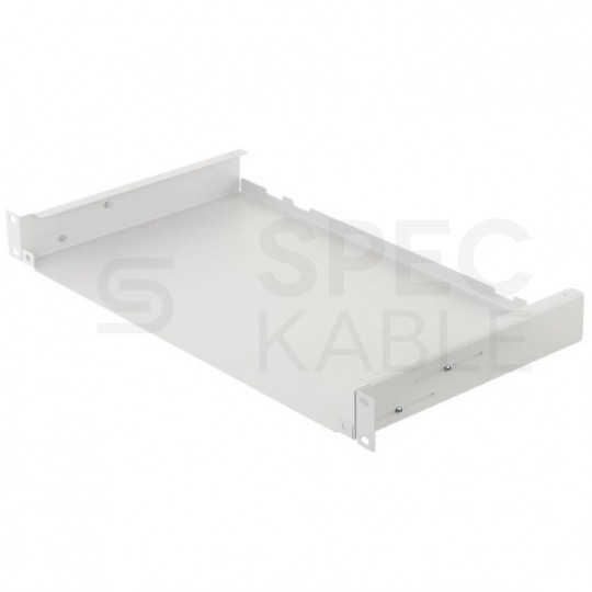 Przełącznica światłowodowa FO 24xSC simplex RACK 19" 1U wysuwana szara
