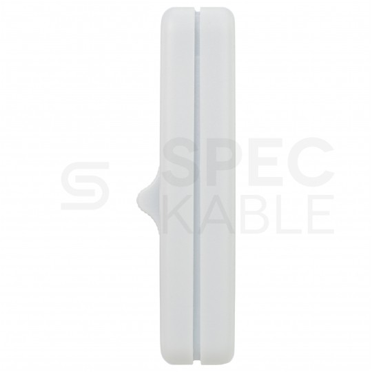 Przełącznik Wyłącznik przelotowy M57 na kabel do lampy 250V 2A biały
