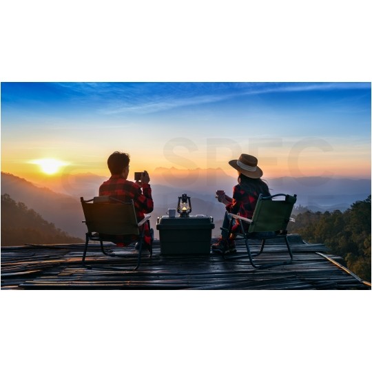 Przenośna stacja zasilania 600W Powerbank solarny 461Wh (ładowanie AC + DC) VOLT TRAVEL POWERBOX OPTI 1200